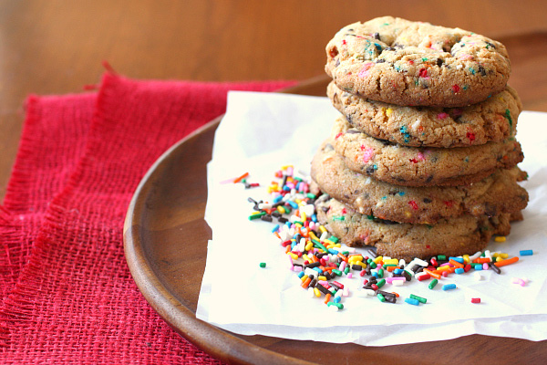 cake batter chocolate chip cookies