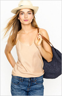 Silk Blouse (J.Crew, $60)