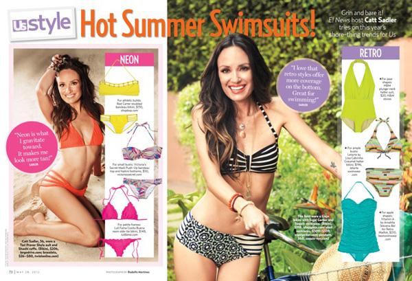 Catt Saddler in US Weekly