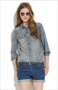 Chambray shirt (Madewell, $80)