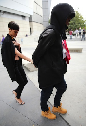 Chris Brown and Rihanna