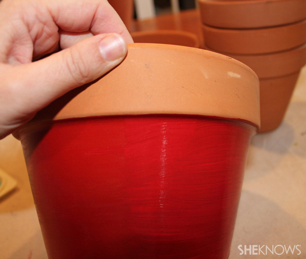 Painting pots