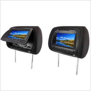 Video headrest replacements