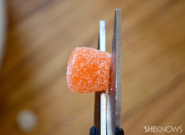 Cut gumdrop