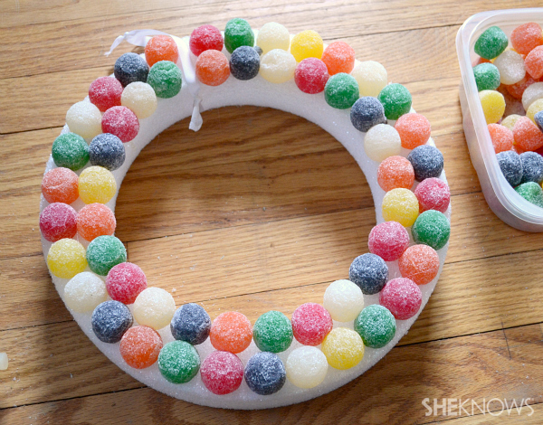 Layer on wreath