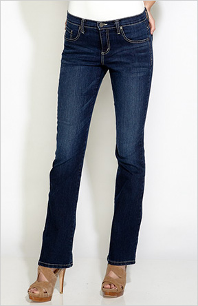 Karen Kane Whisker Flare Jeans
