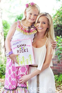 Emily Maynard and daughter Ricki