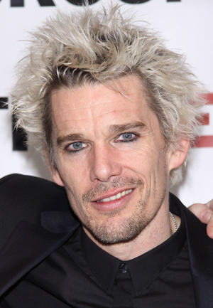 Ethan Hawke with white hair