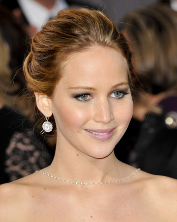 Jennifer Lawrence at the 2013 Oscars