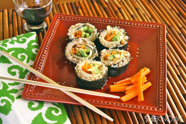 Sandwich-style Sushi