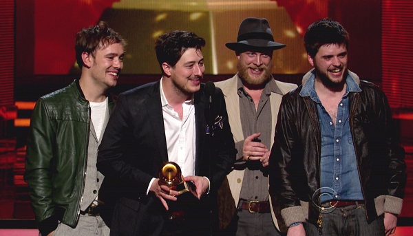 Grammy winners, Mumford and Sons