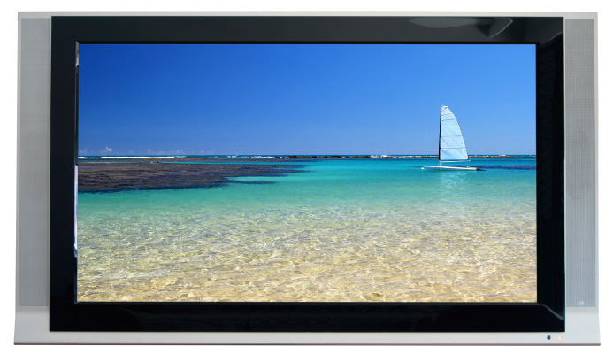 Beach on tv