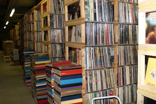vinyl records