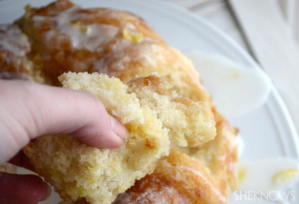 Limoncello pull-apart monkey bread recipe