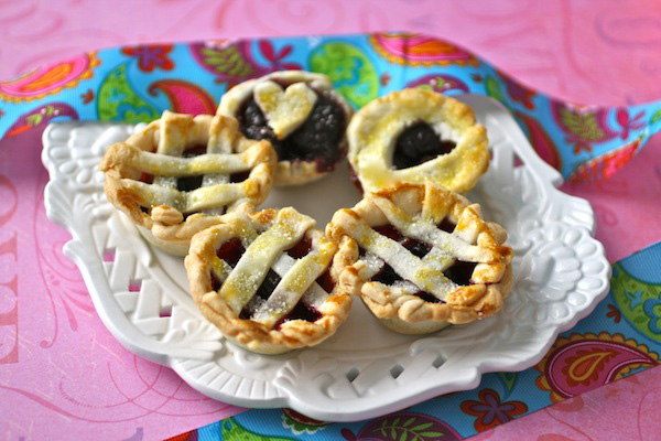 Mini cherry pies