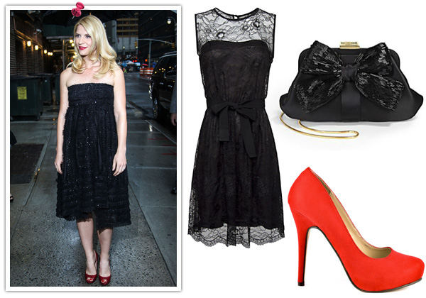 Claire Danes' party dress