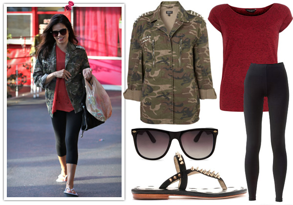 Jenna Dewean Tatum's camo look