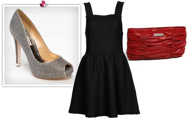 Badgley Mischka look for the weekend