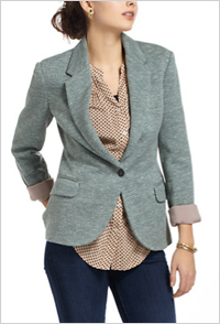 Dashes Knit Blazer (Anthropologie, $98)