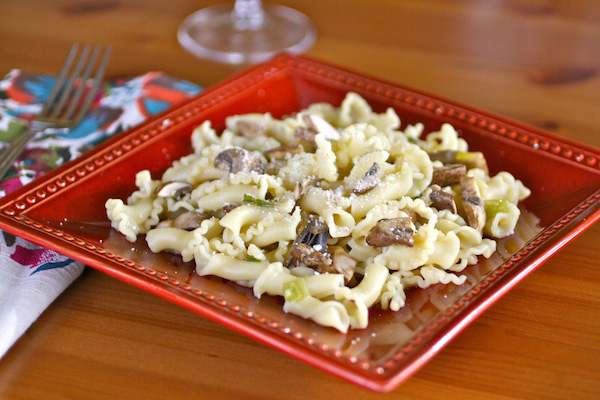 Meatless Monday: Pasta with cremini mushrooms