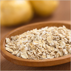 Ground Oatmeal with Milk