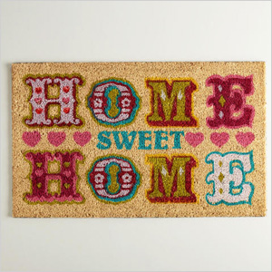 World Market’s Home Sweet Home Doormat