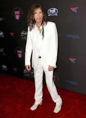 Steven Tyler at a benefit
