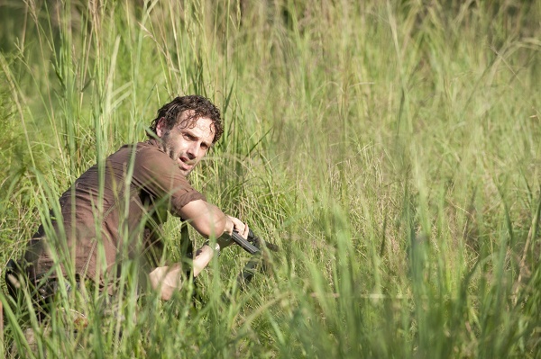 Rick protects the prison