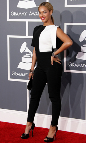 Beyonce at the 2013 Grammys