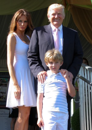 Donald Trump and family