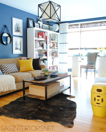 unexpected paint colors for your living room vert Unexpected Paint Colors for your Family Room 5