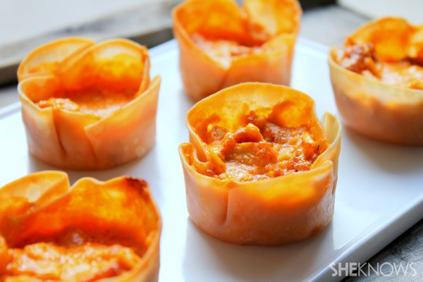 Buffalo Chicken Dip Appetizers