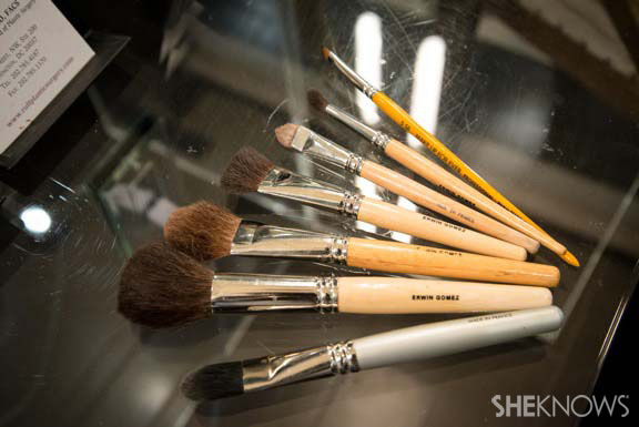 Makeup brushes