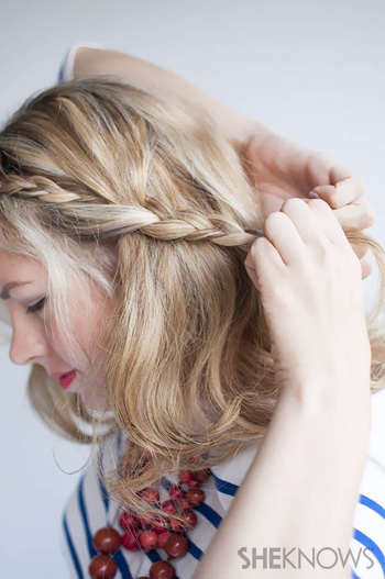  Double braid hairstyle tutorial 