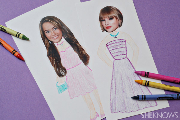 Kids Choice Awards dress up dolls