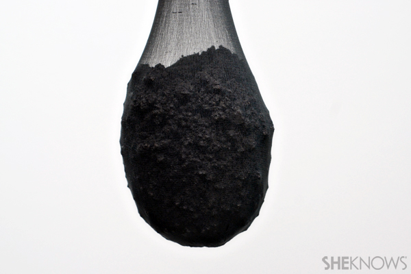 Chia pet craft - Lift the nylon