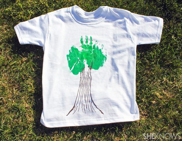 Tree shirt for Earth Day