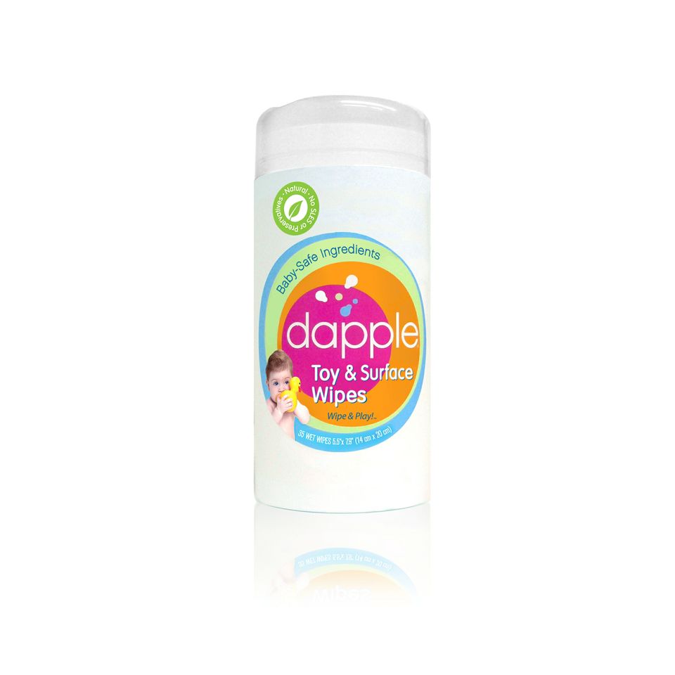 Dapple toy and surface wipes