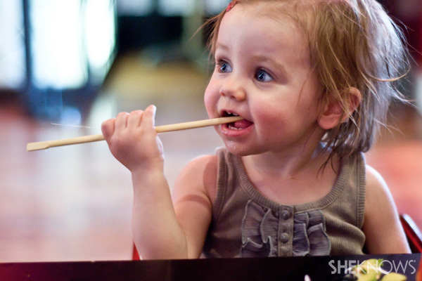How To Take A Toddler to A Sushi Bar and Survive
