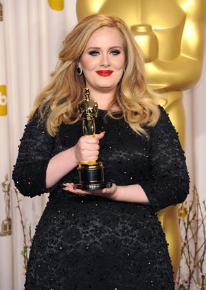 Adele at the Oscars