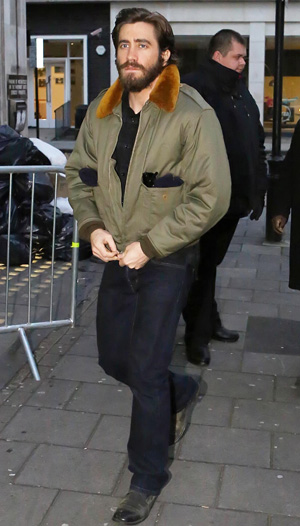 Bearded Jake Gyllenhaal