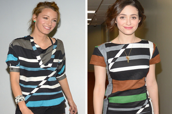 Blake Lively and Emmy Rossum