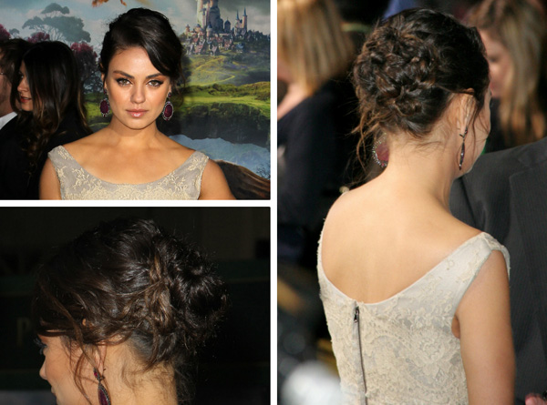Mila Kunis at the LA premiere of Oz the Great and Powerful
