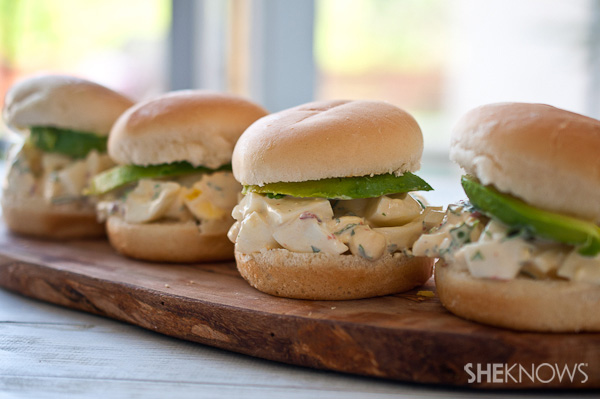 Chipotle Egg Salad Sliders