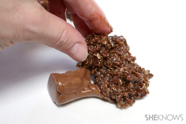Chocolate “broccoli” cookies recipe