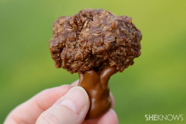 Chocolate “broccoli” cookies recipe