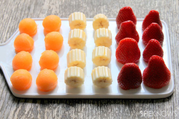 Chocolate dipped fruit pops! 