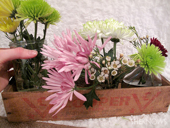 DIY Wedding centerpiece