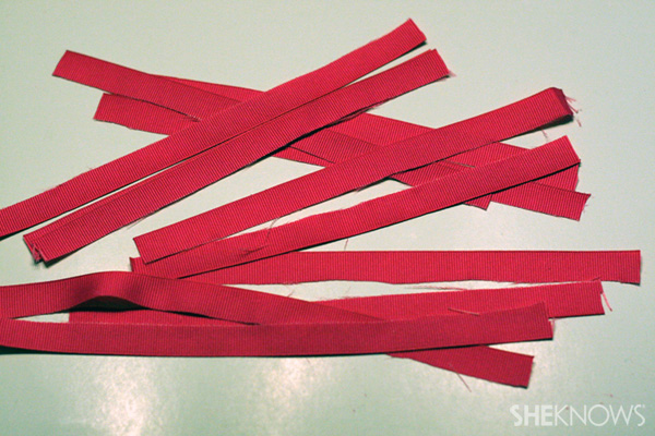 DIY ribbon straw fedora