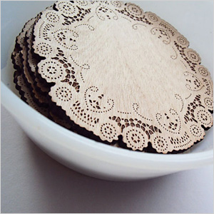 doily coasters
